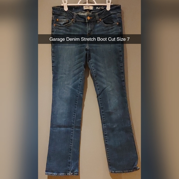 Denim Stretch Boot Cut Jeans - Picture 1 of 1